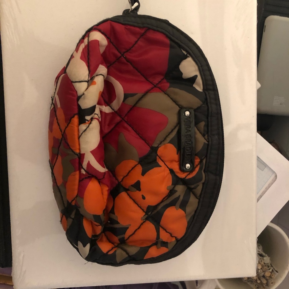Mini makeup bag.